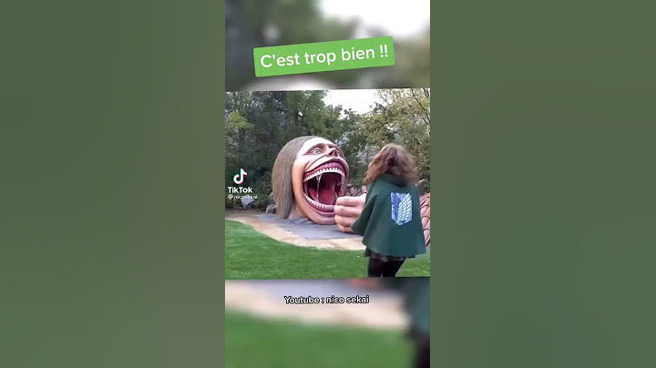 le parc d'attraction l'attaque des titans