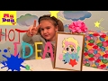 Лепим из ПЛАСТИЛИНА ★ Играем Вместе с Дашей MY DAY★VLOG★ Kids Video Dasha My Day