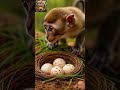 A Clever Monkey Swapped a Chicken's Egg! (Wait for the Ending) 🙊🥚