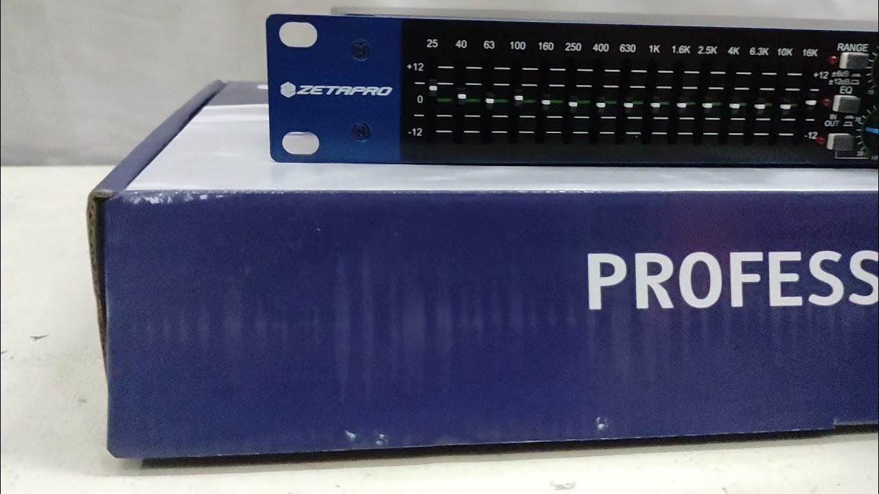 Equalizer ZETAPRO 215+ DS AUDIO 085801239433 YouTube