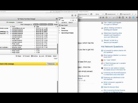 merging a pull request on github