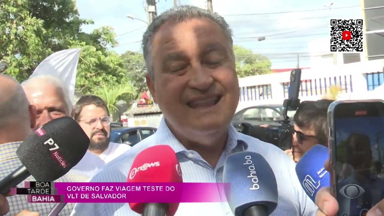 GOVERNO FAZ VIAGEM TESTE DO VLT DE SALVADOR