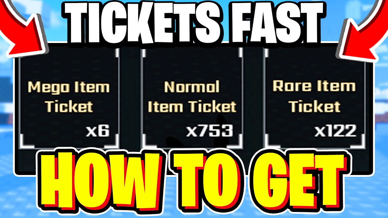 *FASTEST METHOD* How To Get TICKETS FAST In SOLS RNG! (TICKETS FARM ...