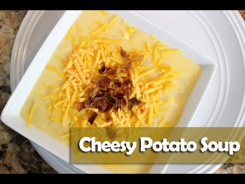Easy Crockpot Potato Cheese Soup Recipe Tutorial