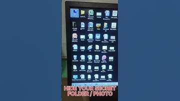 HOW TO HIDE YOUR SECRET FOLDER OR FILE