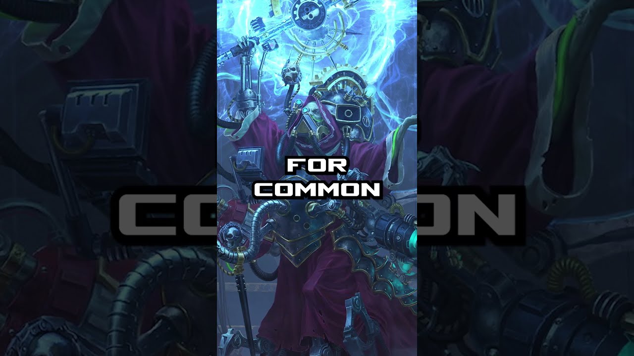 Why The Necrons Are NOT Evil According To Cawl 