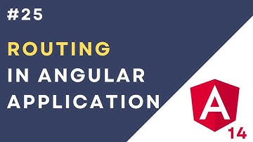 #25: Routing in Angular 14 Application | Enable Routing in Existing Application