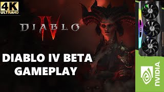 [DIABLO IV BETA] | Realistic Ultra Graphics Immersive Gameplay [4K UHD 60FPS] | Part 2