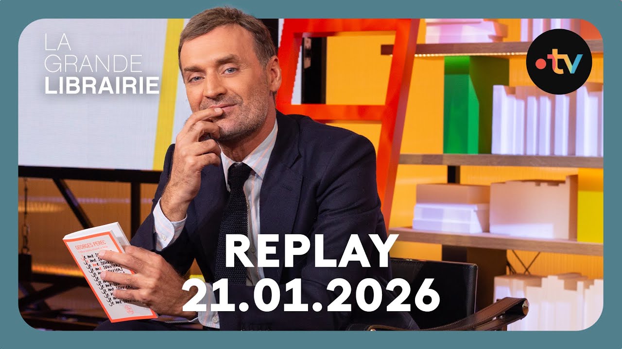Replay : La Grande Librairie - 21.01.2026 - YouTube