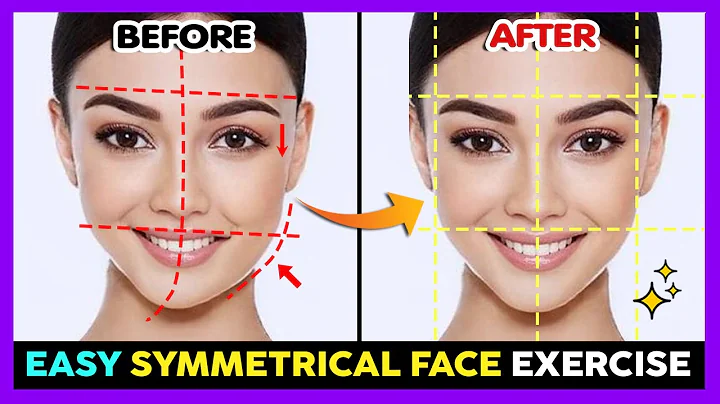 EASY SYMMETRICAL FACE EXERCISE | Fix Asymmetrical Face, Balance & Strength Facial Muscle