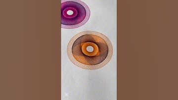Spiro Art #spirograph #noise #impossible #satisfying #pattern #relaxing #shorts #asmr