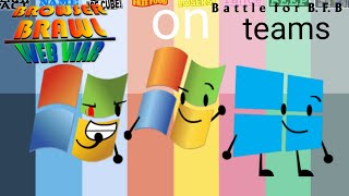 If Browser Brawl Characters Were On Bfb Teams Remastered