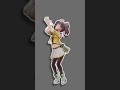 【MMDホロライブ】 IRIS OUT【夏色まつり/NatsuiroMatsuri】#shorts #short