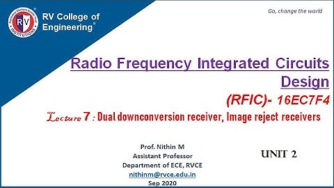 RFIC Unit 2 Lecture 7