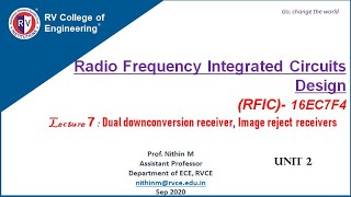 RFIC Unit 2 Lecture 7
