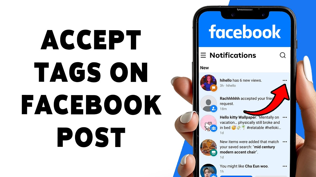 How To Accept Tags On Facebook Post | Approve Tagged Posts & Mentions ...