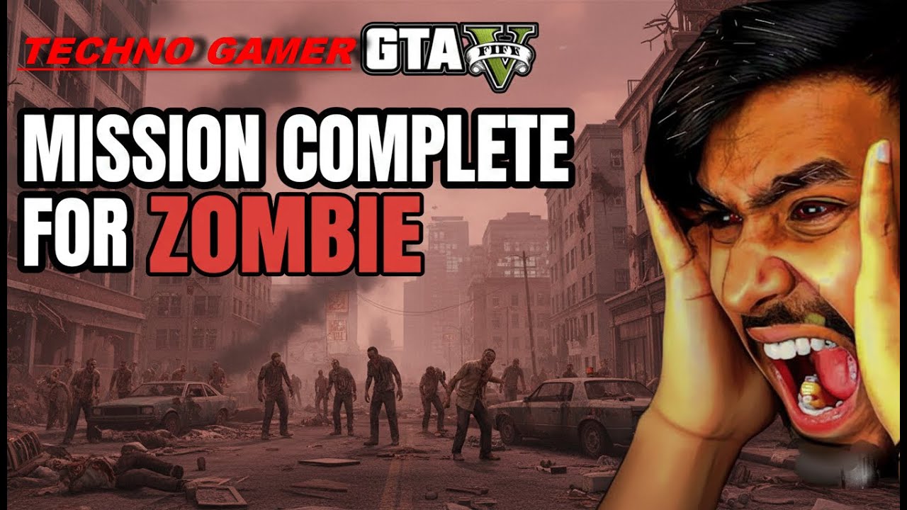 techno gamerI FINALLY COMPLETED THE SECRET ZOMBIE MISSION IN GTA 5! 😱