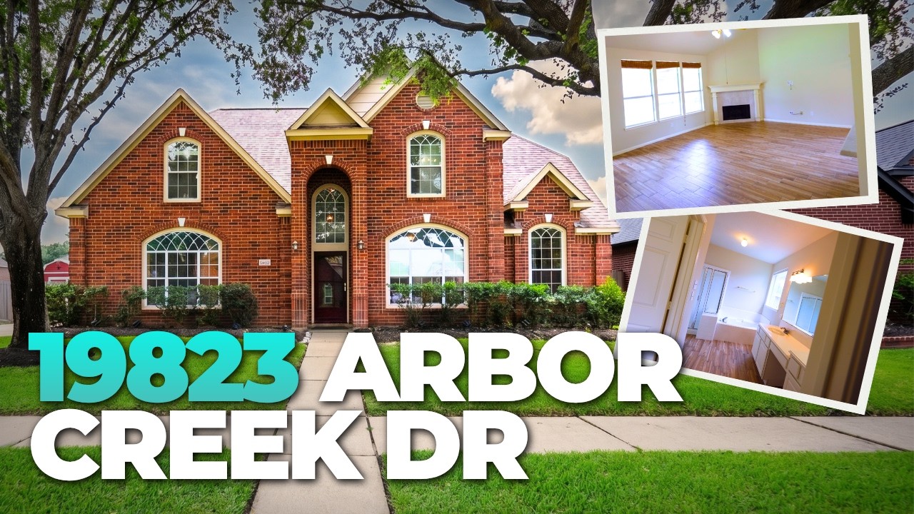 This Katy, Texas Home Will BLOW You Away | Full Tour at 19823 Arbor Creek Dr