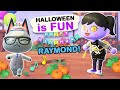 HALLOWEEN Update & RAYMONDS Birthday in Animal Crossing New Horizons!