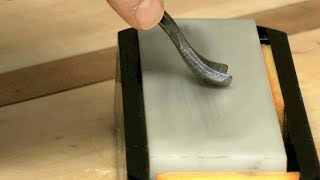 How to Sharpen Spoon or Shortbent Gouges