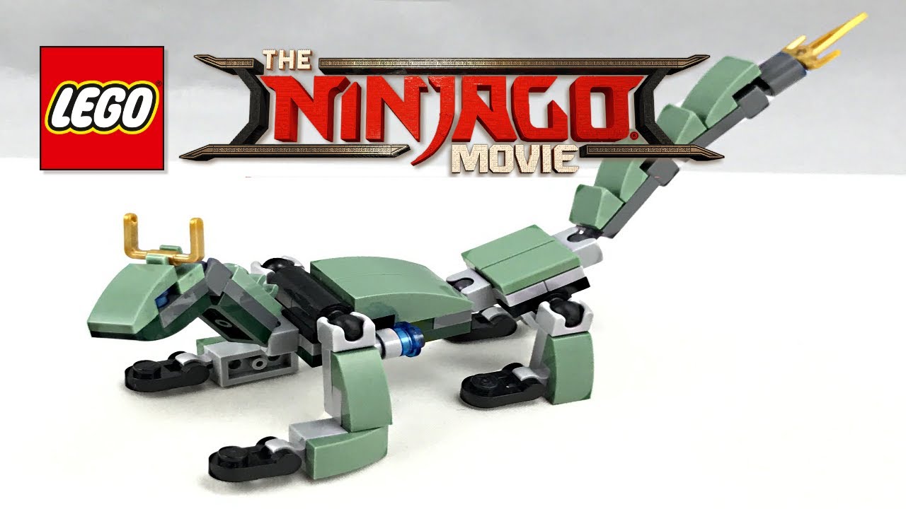 ninjago movie green ninja mech dragon