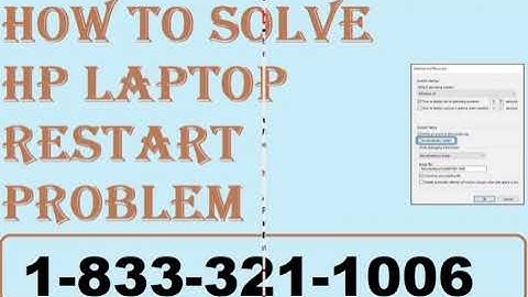 Call 1-833-321-1006 for How to Solve HP Laptop Restart Problem | www.123.hp.com/setup Install
