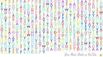 Gene Music using Protein Sequence of CTSA "CATHEPSIN A"