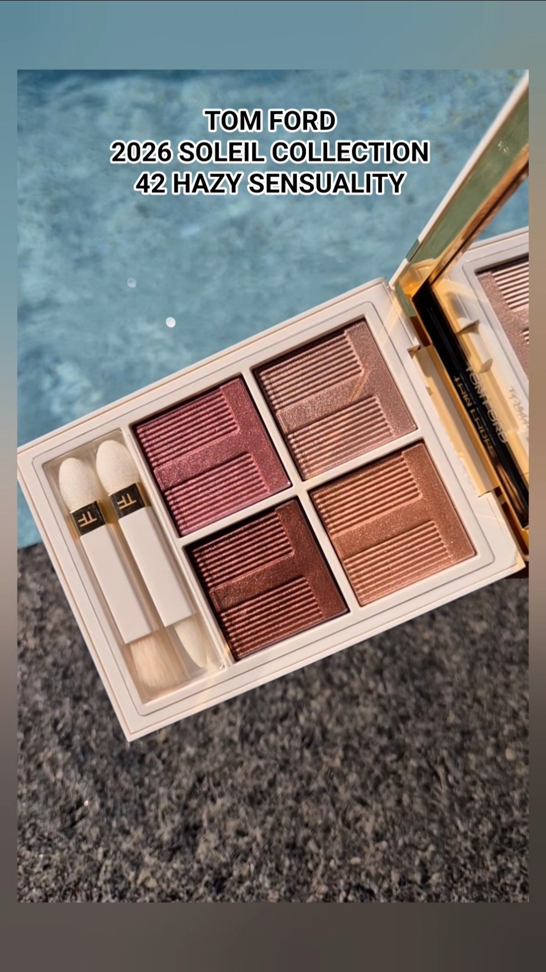 TOM FORD 2026 SOLEIL 42 HAZY SENSUALITY #makeup #tomford #shorts