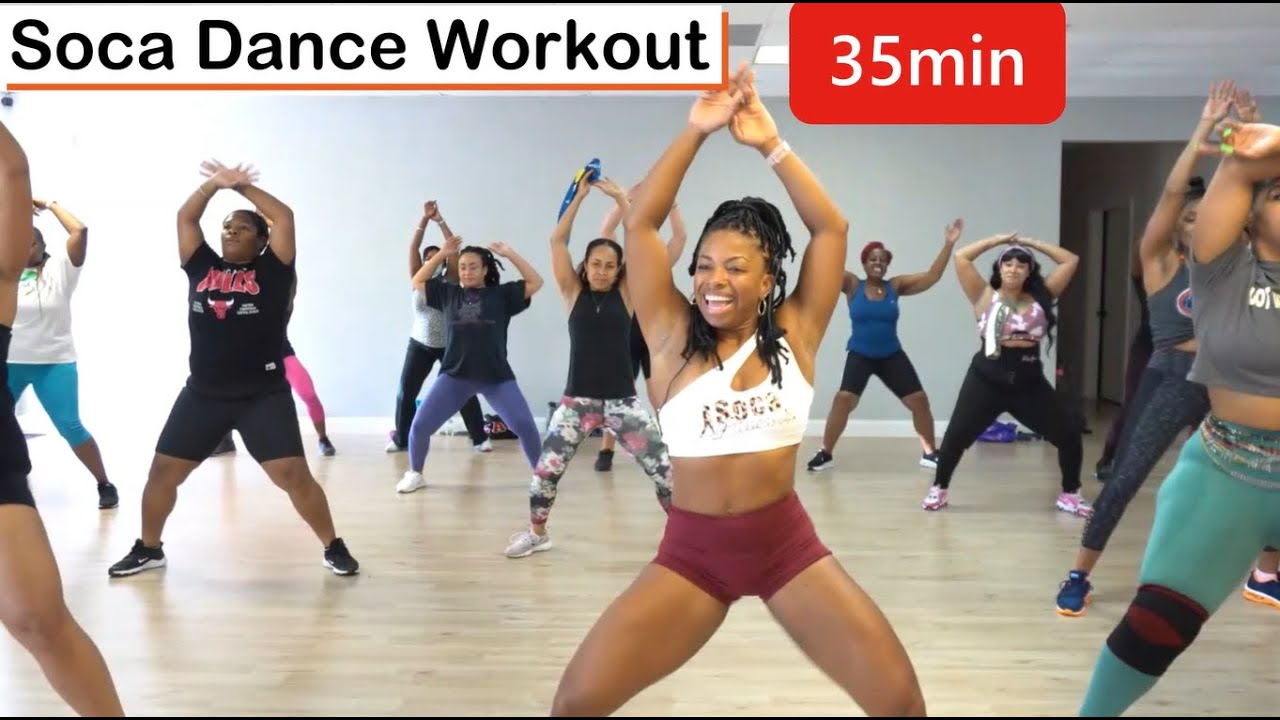 Soca Dance Workout  Soca Fitness  35MIN