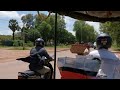 (4K) Cambodian traffic, Siem Reap, September 2022.