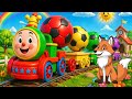 Wheels on the bus go round and round song | nursery rhymes for babies | Play wheels on the bus music