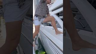 Glistening 60ft 2015 Absolute 56 fly Charter Yacht ~ Boarding / Cockpit peak (786) 651-1093