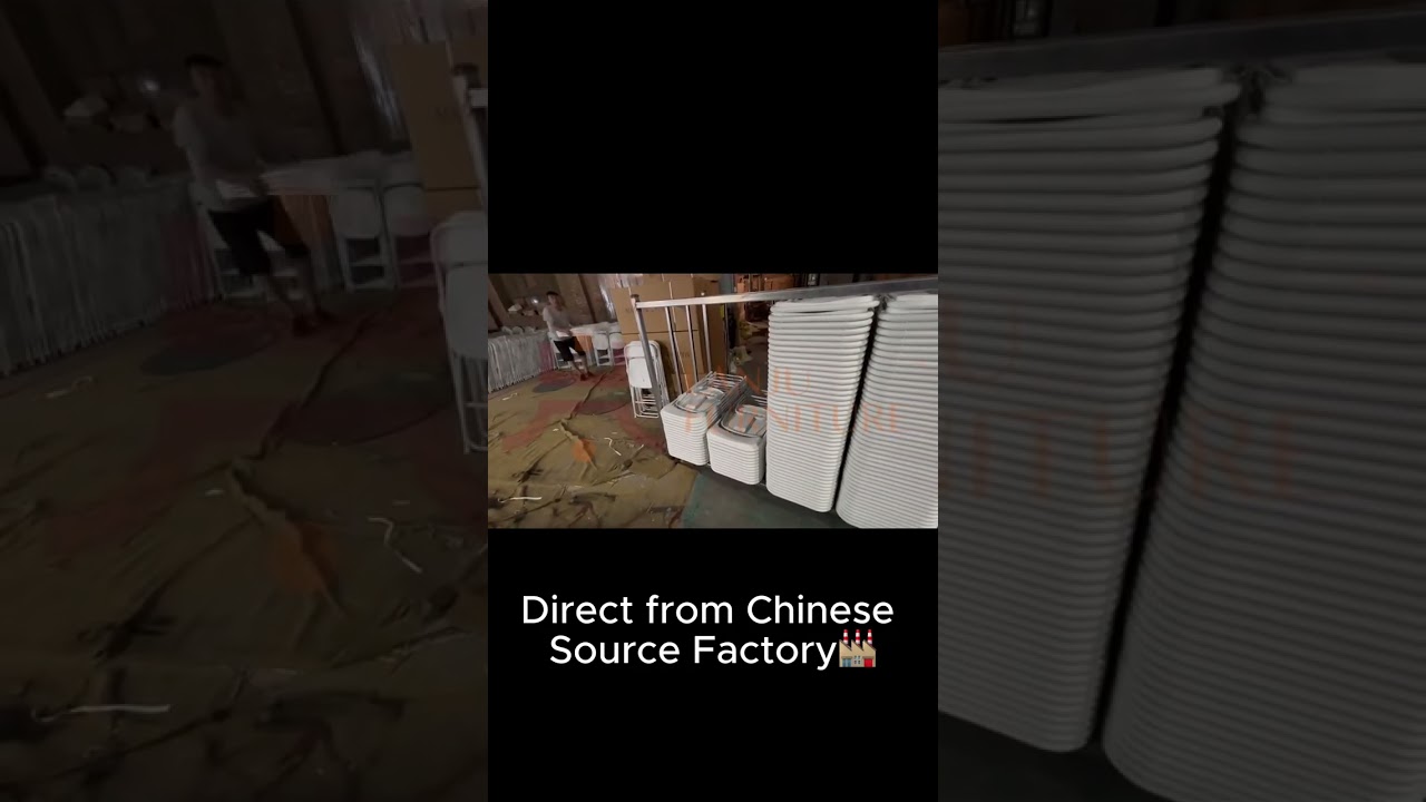 Wholesale Outdoor WaterproofSun-Resistant Plastic Folding Dining Chairs 