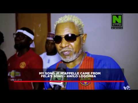 My Song Je M'Appelle Is From Fela's Song - Awilo Longomba