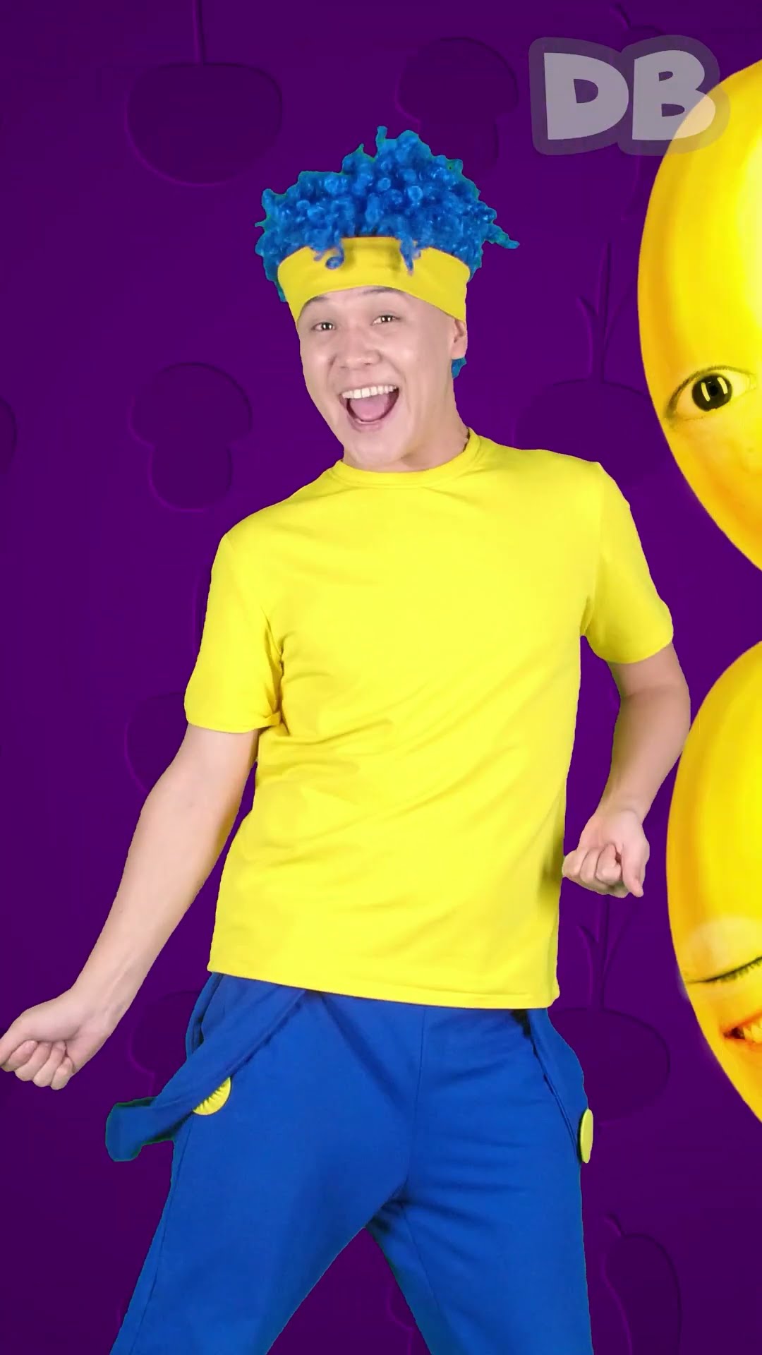 Learn Counting with Cha-Cha and the Funny Bananas | D Billions #shorts #db #kidslearning