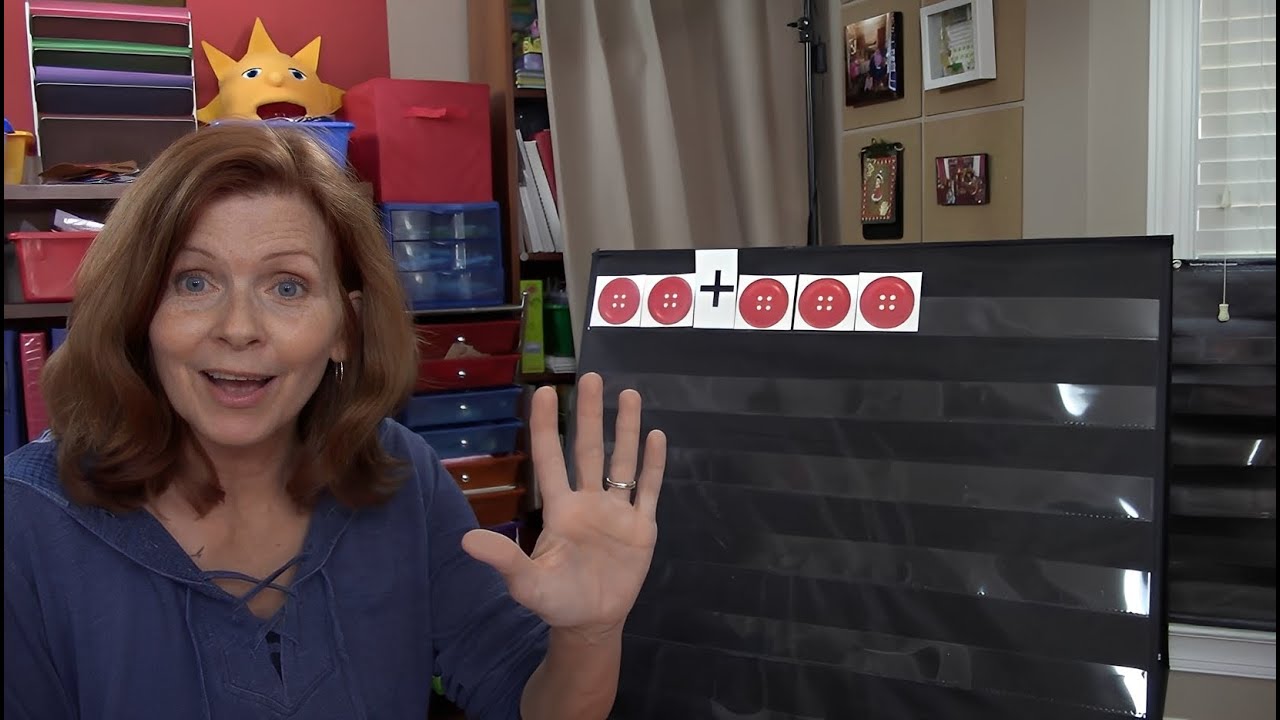 🟢 Preschool Math Mini-Lesson: Easy Addition with Buttons (A Peek at ...