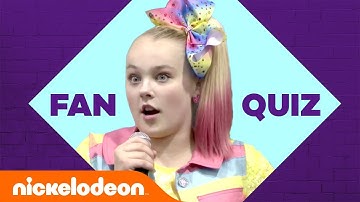 JoJo Siwa Trivia Challenge 🎀 Take the JoJo Fan Quiz Now! | Nick