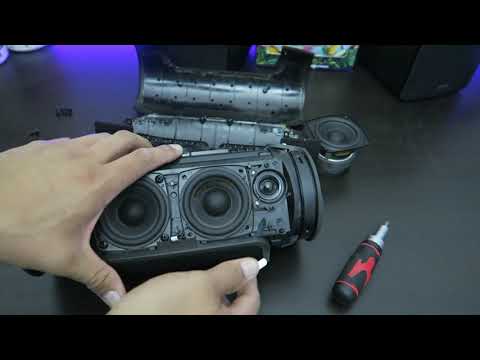 HOW TO FIX BASS ON JBL XTREME - JBL XTREME SPEAKER DRIVER REPLACEMENT (ALSO WORKS WITH JBL Xtreme 2)