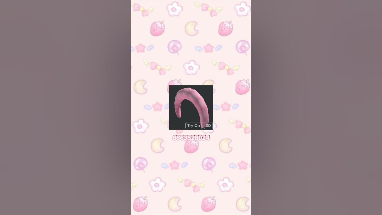 puffy headbands Code's for berry avenue/bloxburg roblox YouTube