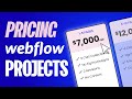 How I Price My Webflow Website Projects