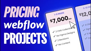 How I Price My Webflow Website Projects