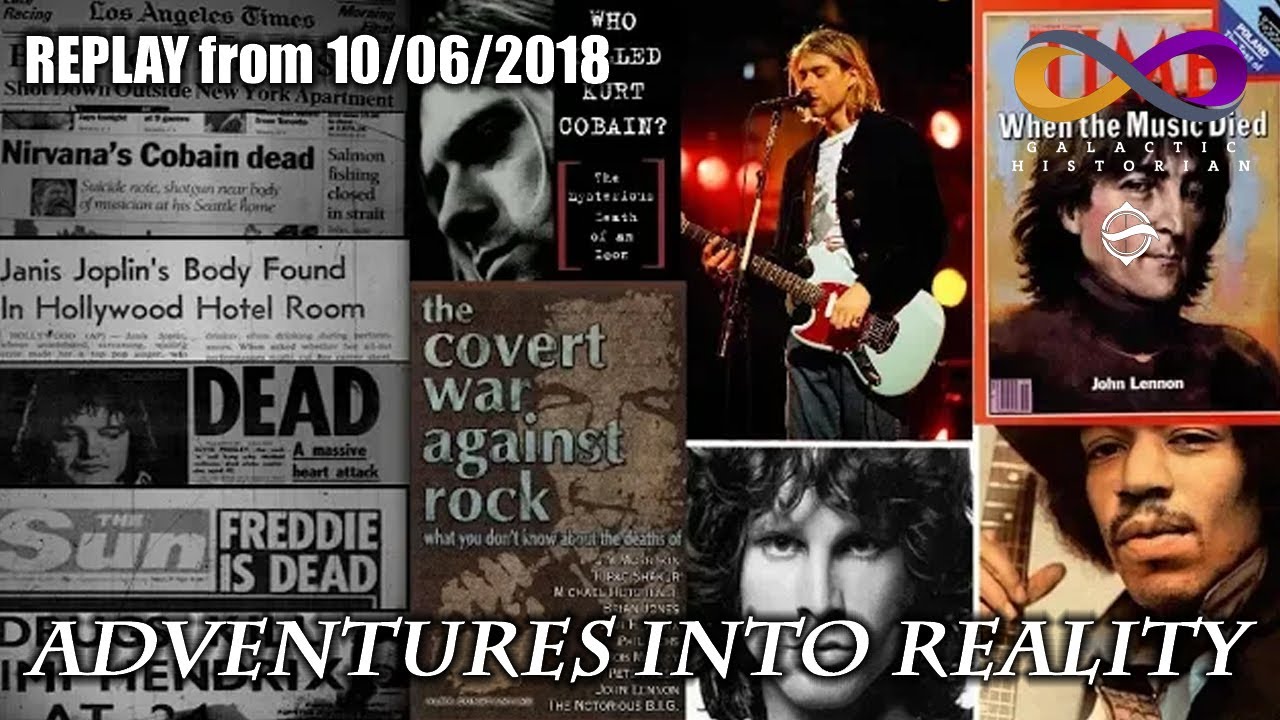 Adventures Into Reality REPLAY/Music Pt1/The Day the Music Died/Kurt Cobain, Elvis, John Lennon