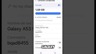 Como COMPARTIR DATOS con tu TELÉFONO SAMSUNG 2025 ✅️ COMPARTIR WIFI 🔵