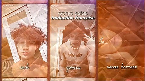 𝐍𝐞𝐬𝐬𝐚 𝐁𝐚𝐫𝐫𝐞𝐭𝐭, 𝐣𝐱𝐝𝐧, 𝐐𝐮𝐢𝐧𝐭𝐨𝐧 - 𝒄𝒐𝒎𝒐 𝒆𝒔𝒕𝒂𝒔 (𝐭𝐫𝐚𝐝𝐮𝐜𝐭𝐢𝐨𝐧 𝐟𝐫𝐚𝐧𝐜̧𝐚𝐢𝐬𝐞)