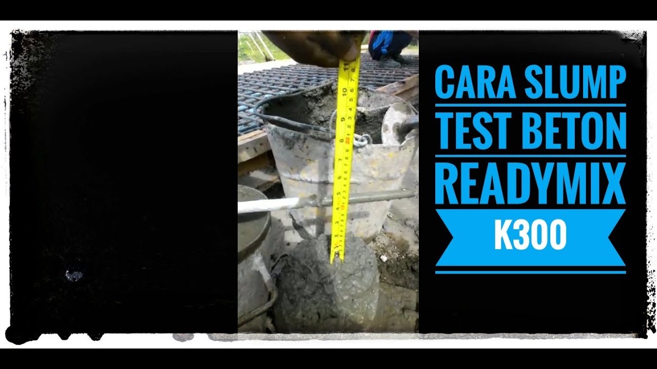 Slump Test Readymix K300 #concrete #civil_engineering - YouTube