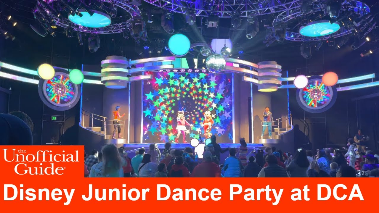 Disney Junior Dance Party 2023 full show at Disney California Adventure ...