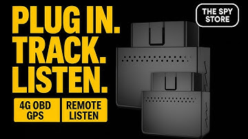 Plug In. Track. Listen. 4G OBD GPS Tracker