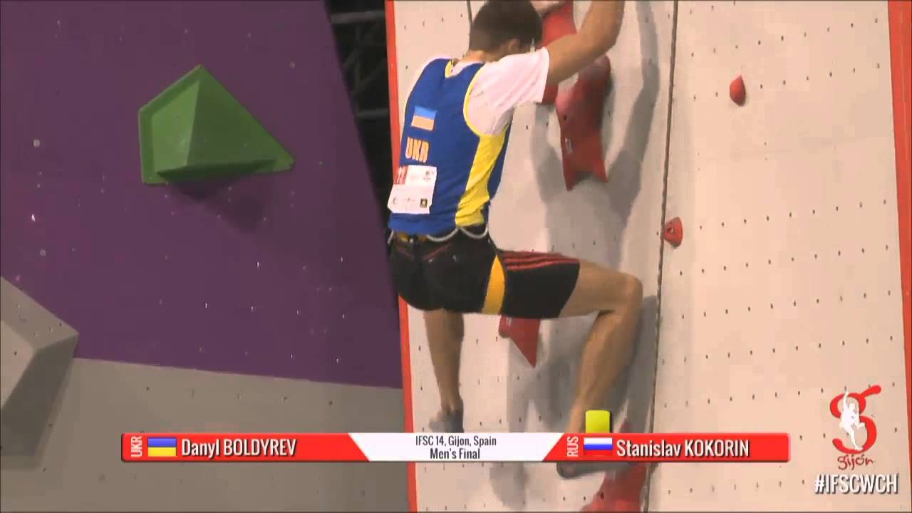 IFSC Climbing World Championships Gijón 2014 Speed Final Men
