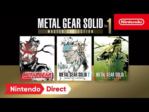 METAL GEAR SOLID: MASTER COLLECTION Vol.1 - Nintendo Direct 6.21.2023