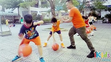 #1 [Bóng rổ iKids Danang] Các bé làm quen với môn bóng rổ - Lớp hè 2018